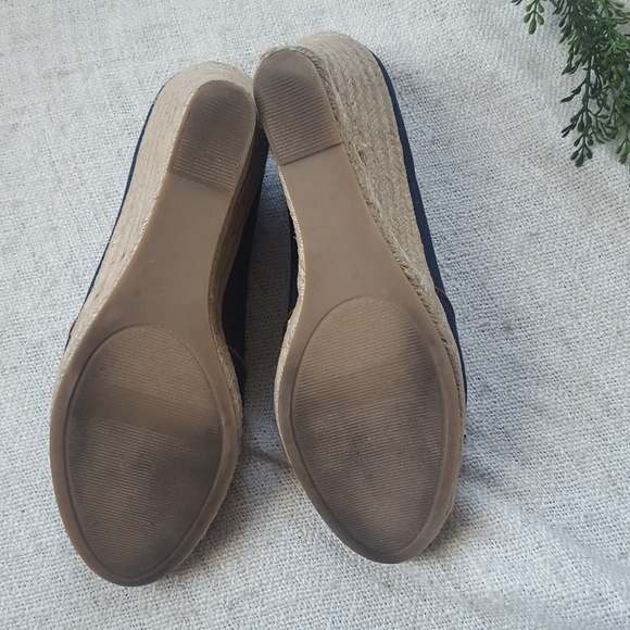 G.H. Bass & Co Annie Espadrille Wedge in Denim - Picture 6 of 6